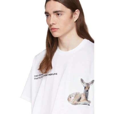 Burberry: White 'The Bambi' T